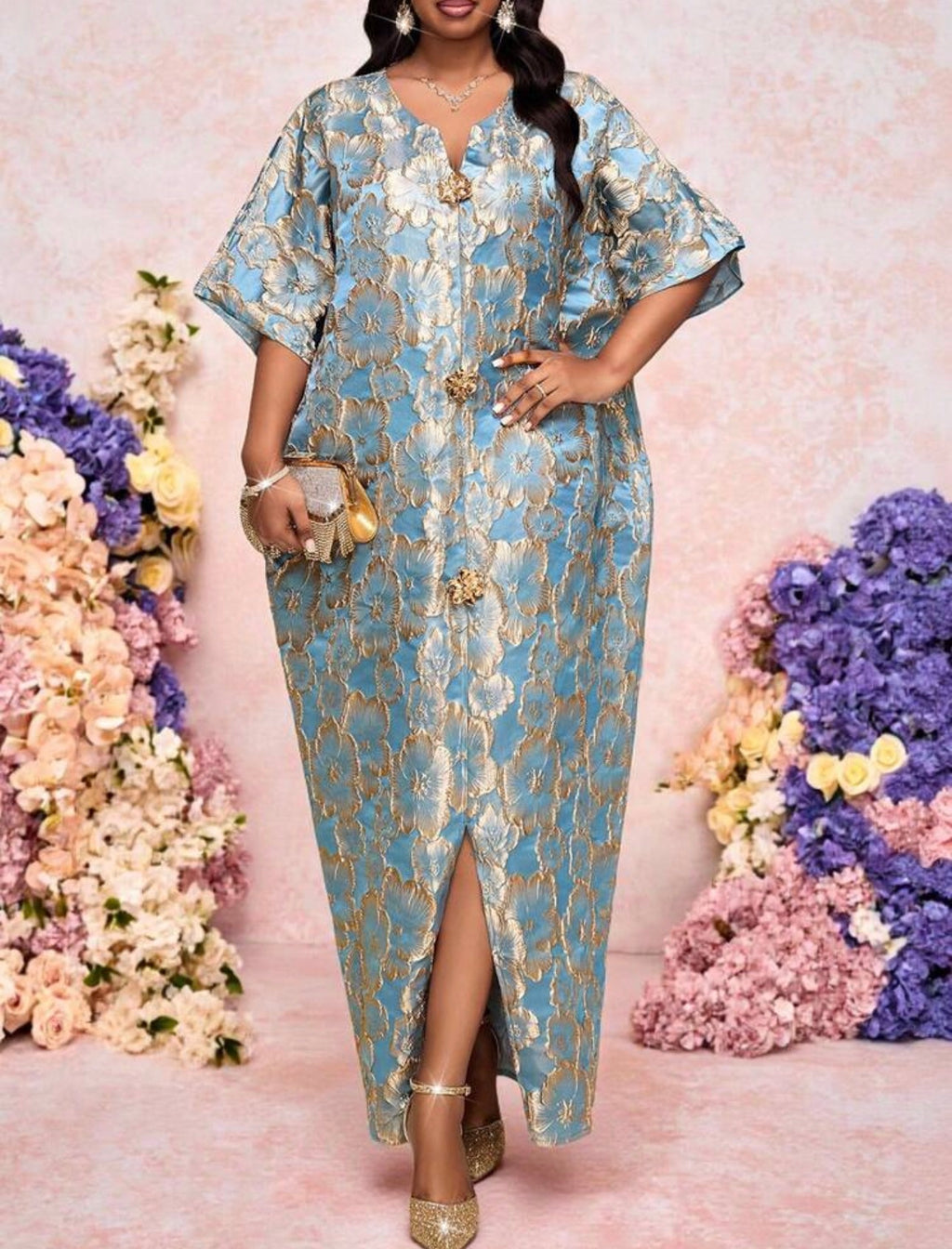 Fleurora Spring And Summer Elegant Modest Party Wedding Valentine's D
Green / 14(1XL)