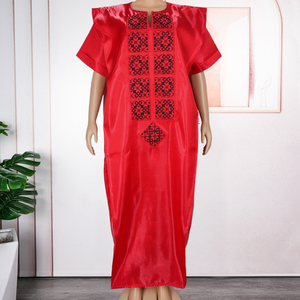 Clothing Mercerizing Satin Face Dress