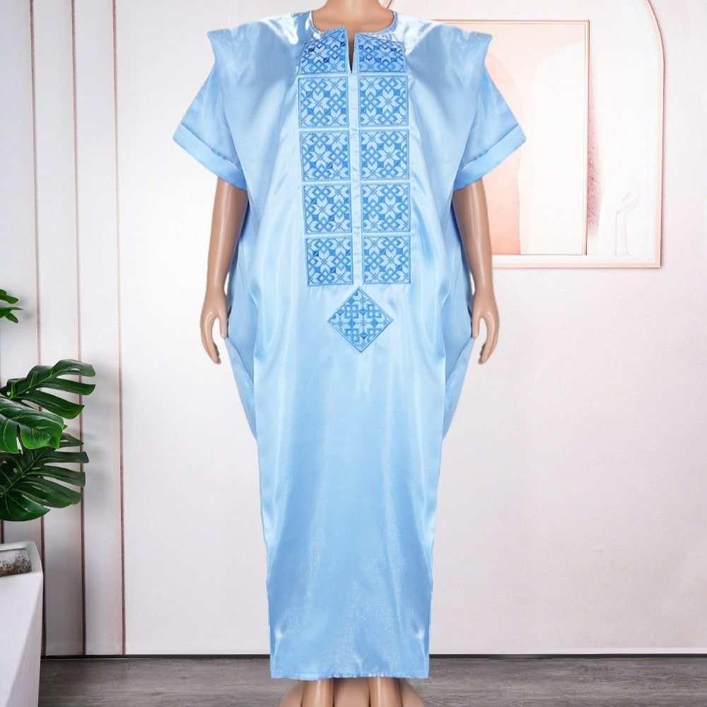 Clothing Mercerizing Satin Face Dress